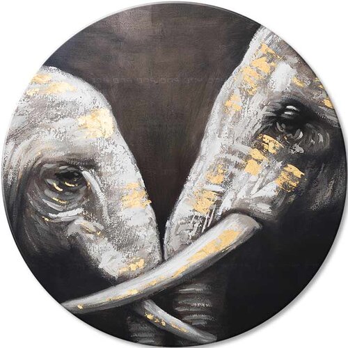  Okrugle slike s akrilom Dodir afričkog kralja | different dimensions Cijene