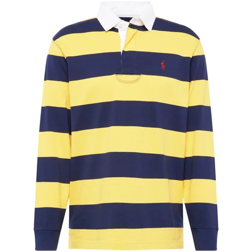 Polo Ralph Lauren Majica tamno plava / žuta / crvena / bijela