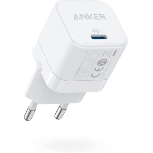 Anker PowerPort III 20W Cube USB-C Charger white (A2149WH) Cijene