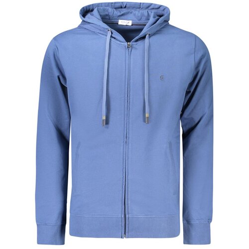 COVERI MOVING mu&amp;scaron;ki plavi zip-up sweatshirt Slike