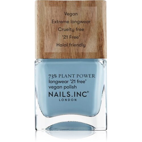 Nails Inc. Plant Power dolgoobstojen lak za nohte odtenek Clean To The Core 14 ml Cene