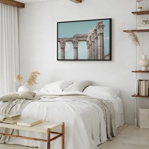  Slika - Pillars of History (1 Part) Wide 90x60 U crnom drvenom okviru Slike