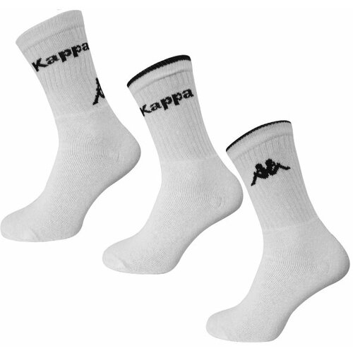Kappa muške čarape brad bele - 3 para Slike