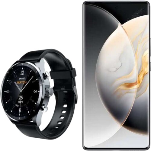 Tecno Mobilni telefon Camon 30 S Pro,8/256GB, Sivi + Pametni sat Gedžet Watch Pro 2, Tamnosivi Cene