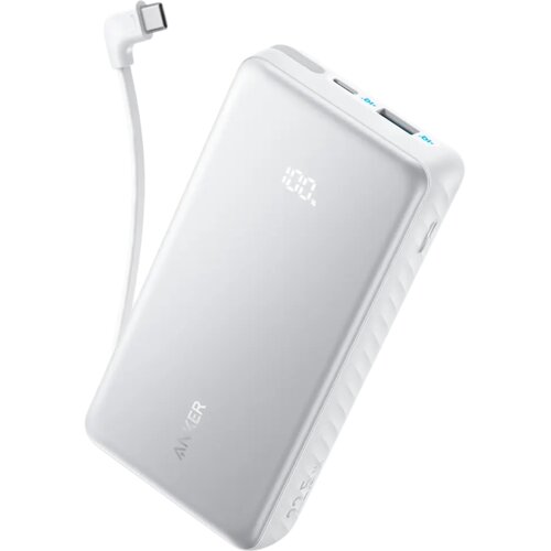 Anker Zolo Power Bank (20K, 22.5W, Built-In USB-C Cable) White 1x USB-A, 2x USB-C Cijene