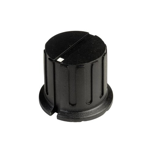 SCI Vrtljivi gumb s pokazivačem, crne boje (promjer x V) 23.3 mm x 20 mm PN-38B (6.4mm) 1 kom. Slike