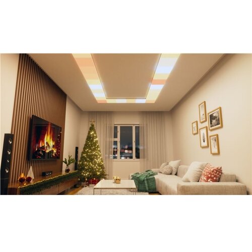 Nanoleaf NF083K02-3SL - Set za pro&amp;scaron;irenje LED RGBW prigu&amp;scaron;iva svetiljka 16W/230V 2700-6500K Wi-Fi Slike
