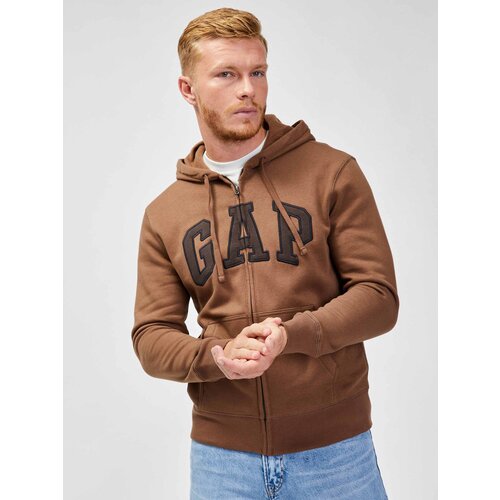 GAP Sweatshirt with logo and hood fleece - Men Slike