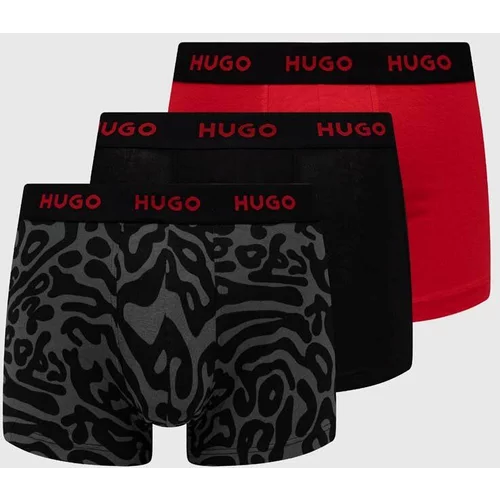 Hugo Bokserice 3-pack za muškarce, boja: crna, 50517894