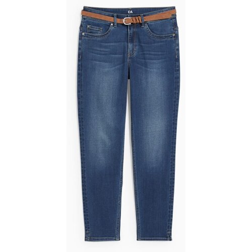 CA ženske pantalone, slim cut, plave Cene
