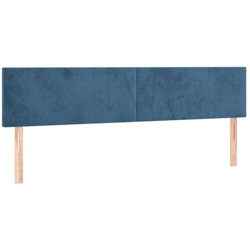  Krevet s oprugama i madracem LED tamnoplavi 120 x 190 cm bar&amp;scaron;un Slike