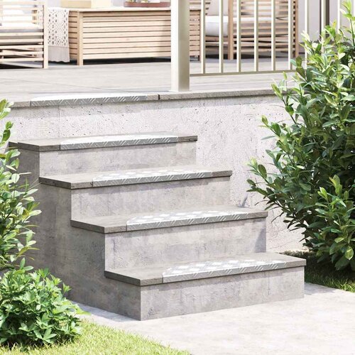  Stepenica Polumjesec 15 pcs Srebrno 60 x 18 x 2,5 cm Aluminij Cijene