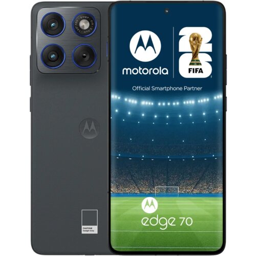Motorola Edge 70 12/512GB, Siva (Gadget Grey) Cene