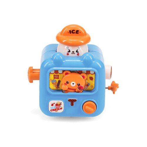 REX International Igračka na navijanje - Ice cream van racer, Blue Slike