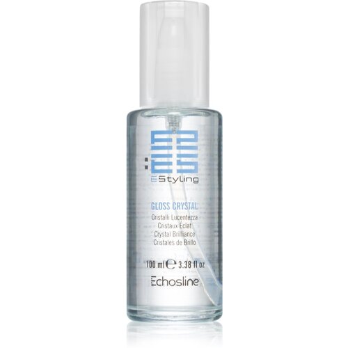 EchosLine E-Styling Gloss Crystal posvetlitveni tekoči kristali proti krepastim lasem 100 ml Slike