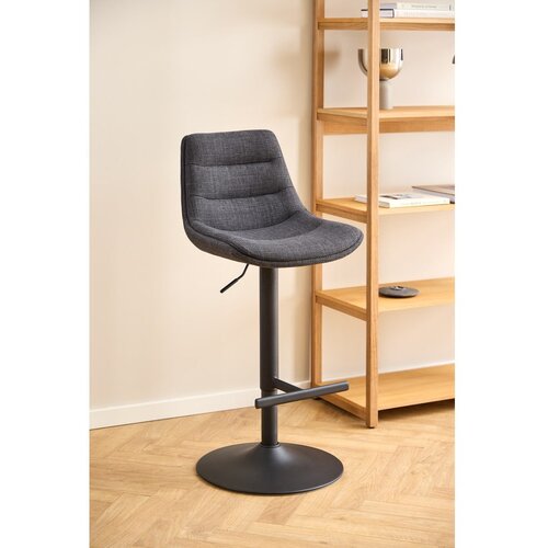 Actona Siva barska stolica podesive visine (visine sjedala 65 cm) Adisa &amp;ndash; Slike