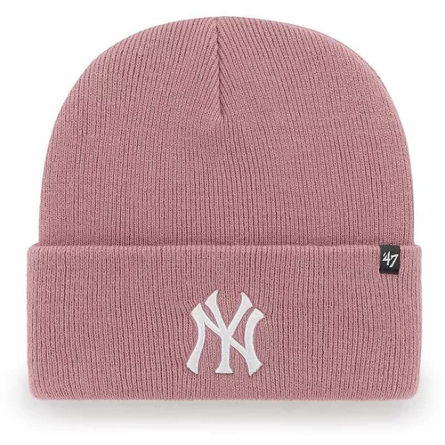 47 Brand Kapa MLB New York Yankees boja: ružičasta