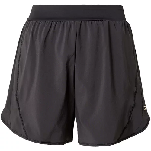 Reebok Sportske hlače 'LUX' siva / crna