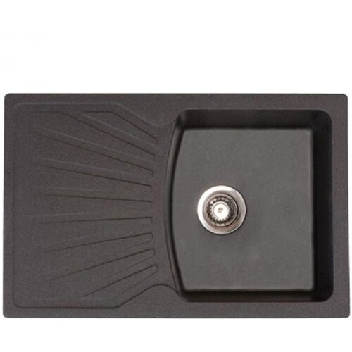  Sudoper xQUADRO PLUS xGranit crni Slike
