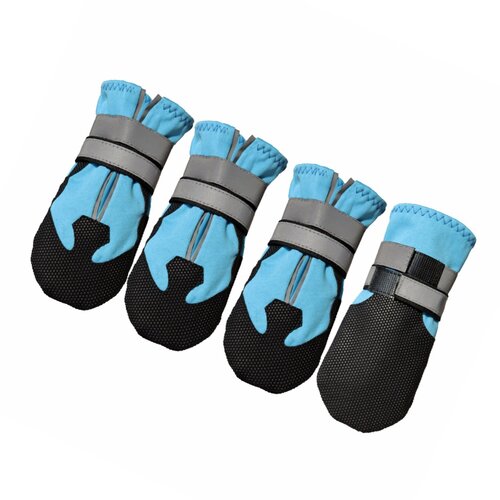 INF Pasji zunanji copati 4-pack – nedrsni spandeks z nastavljivim trakom Blue M, (5000214902) Cene