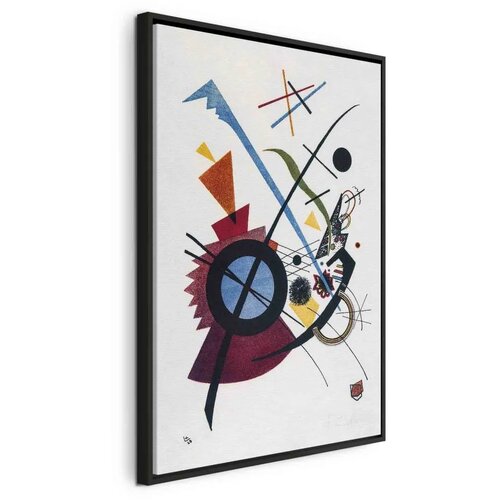  Slika - Wassily Kandinsky &ndash; Violett 40x60 U crnom drvenom okviru Cijene