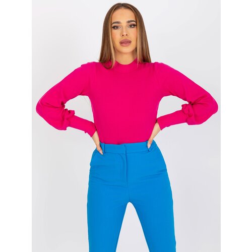 RUE PARIS Blouse-RV-BZ-5223.15-fuchsia Slike