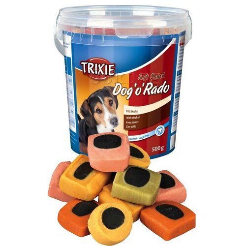 Trixie soft snack dog'o'rado 500g Cene