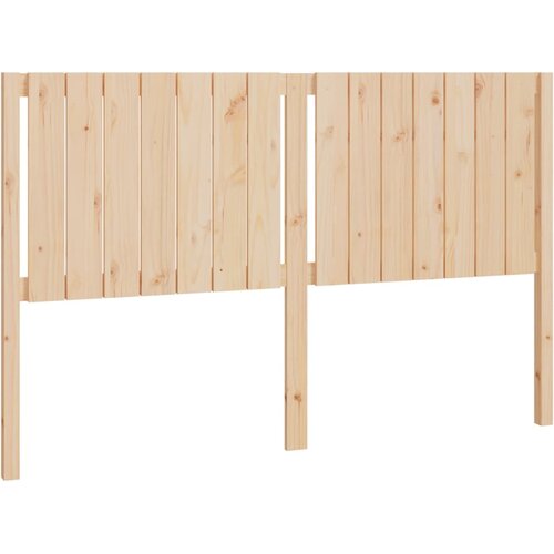  Uzglavlje za krevet 165,5 x 4 x 100 cm od masivne borovine Slike