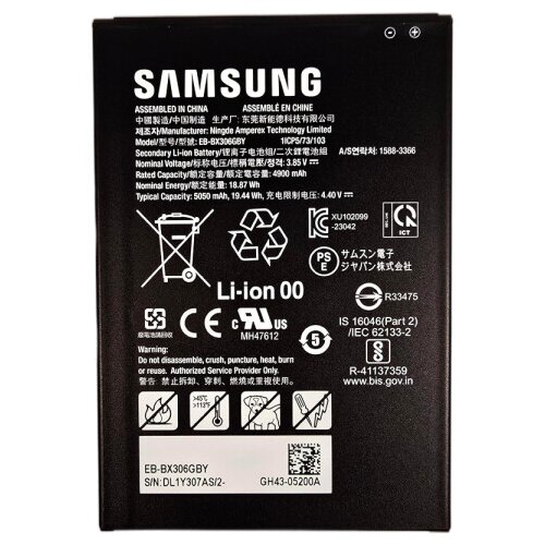 Samsung Baterija za Galaxy Tab Active5 / SM-X300 / SM-X306, originalna, 5050 mAh Slike
