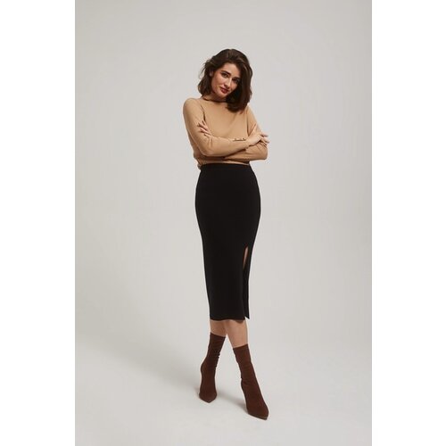 Moodo Pencil skirt with slit Slike