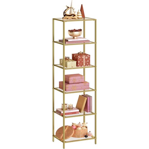 Songmics knjižna omara, 6-nadstropna LGT500A01, (21245504) Slike