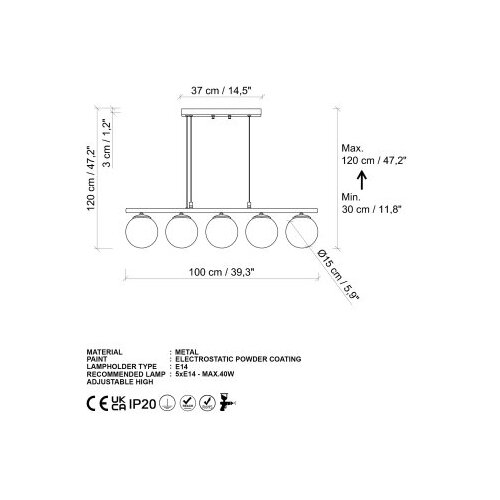Opviq dual 13763 crna visilica Slike