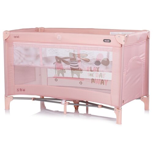 Chipolino putni krevetić Ariel Powder Pink Slike