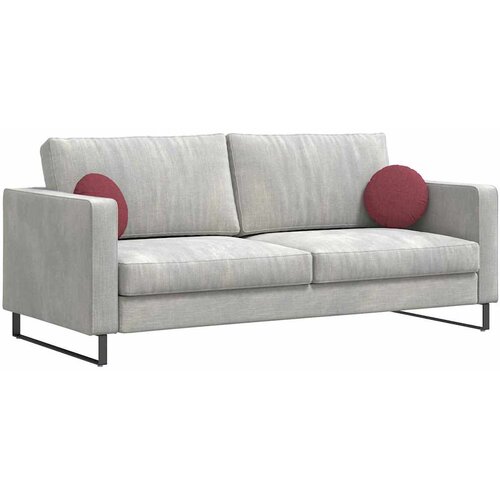  Jastučići za sjedenje 2 pcs Vinska crvena &amp;Oslash;30 x 13 cm tkanina Slike