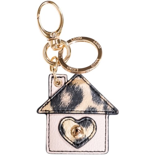 Liu Jo Obesek za ključe HOUSE KEY RING AF5208 E0419 Pozlačena Slike