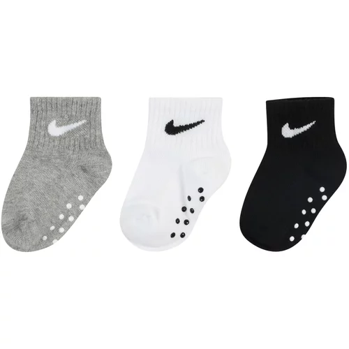 Nike Sportswear Čarape 'SWOOSH' siva melange / crna / bijela