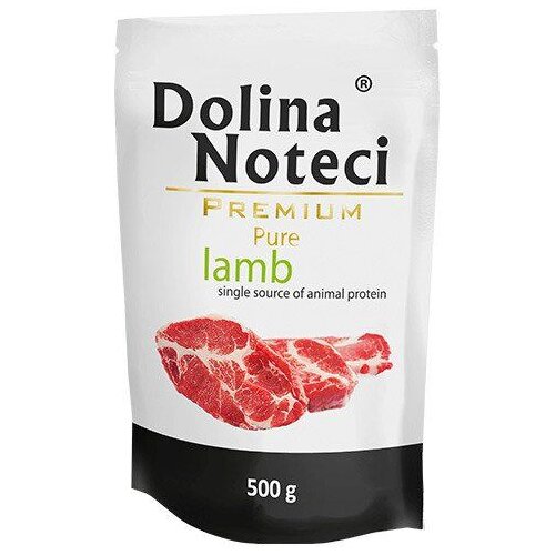 DOLINA Noteci Premium Pure Dog Adult Jagnjetina 500g Slike