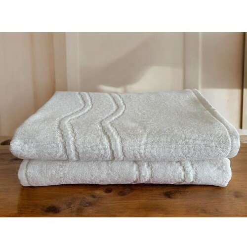 Viktorija Leskovac peškir val beli 70x140cm ( VLK000120-beli ) Cene