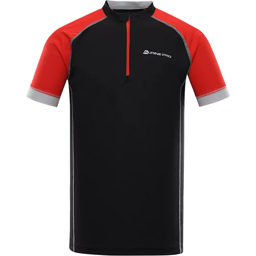 Alpine pro Men's cycling T-shirt SORAN black variant pa