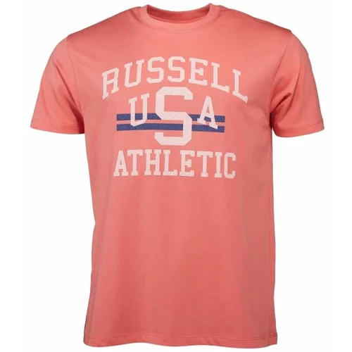 Russell Athletic T-SHIRT M Muška majica, boja lososa, veličina