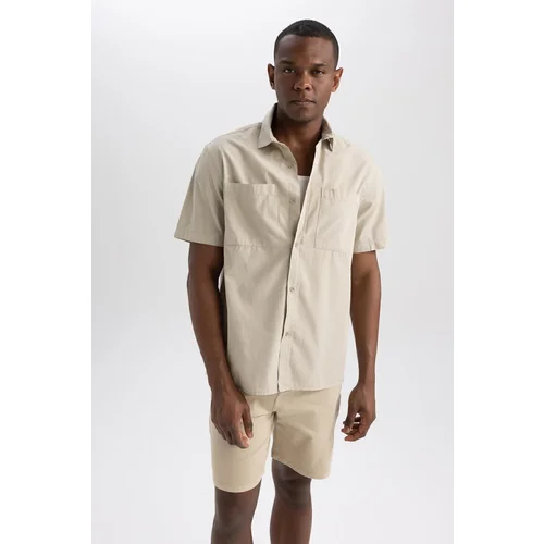 Defacto Relax Fit Cotton Short Sleeve Shirt