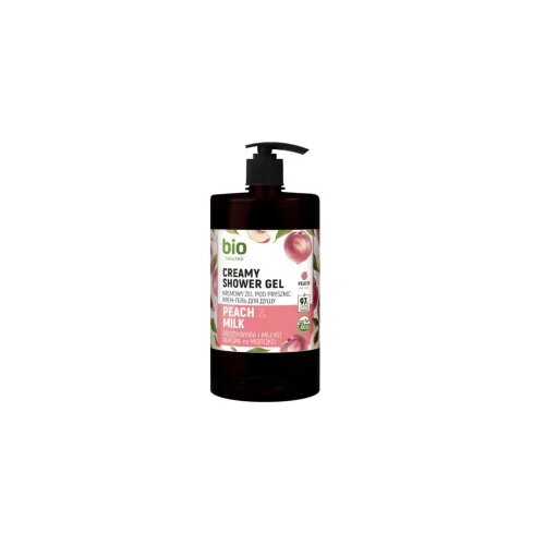  Gel za tu&amp;scaron;iranje s pumpicom Bio Naturell Creamy 946 ml &amp;ndash; Breskva i Mlijeko Slike