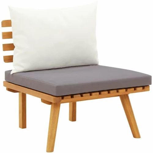  stolica od masivnog bagremovog drva s jastucima