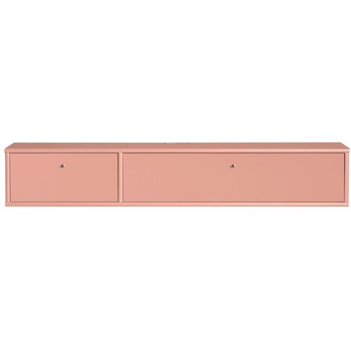 Hammel Furniture Ružičasta TV komoda 136x22x32,5 cm Mistral – Cijene