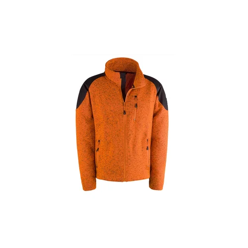 Kapriol FLEECE JAKNA HUNTER ORANGE FLUO