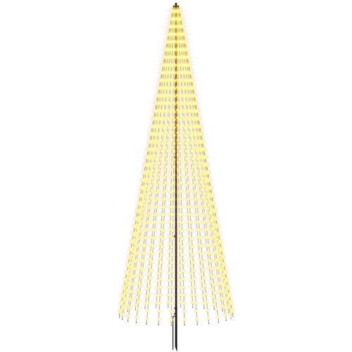  LED božićno drvce 500 LED lampica Topla bijela Željezo Slike
