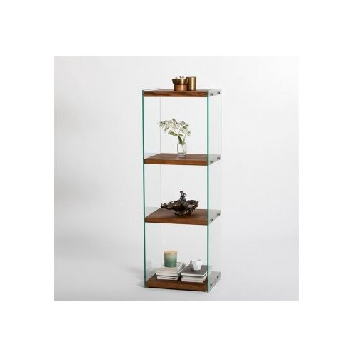 Hanah home polica za knjige aqua 3 natural Slike