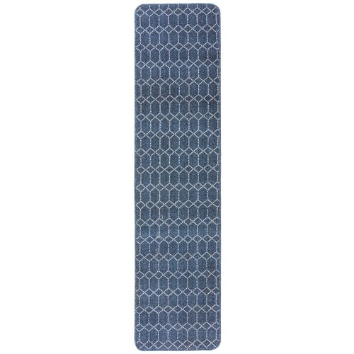 Flair Rugs Temno moder pralen tekač 57x230 cm Argyll – Cene