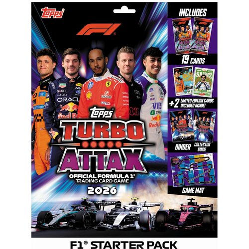 Menart Turbo attax formula 1 2026 - starter pack Slike