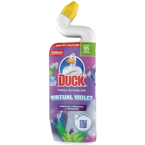 Duck WC tečnost Virtual Violet, 750 ml Slike